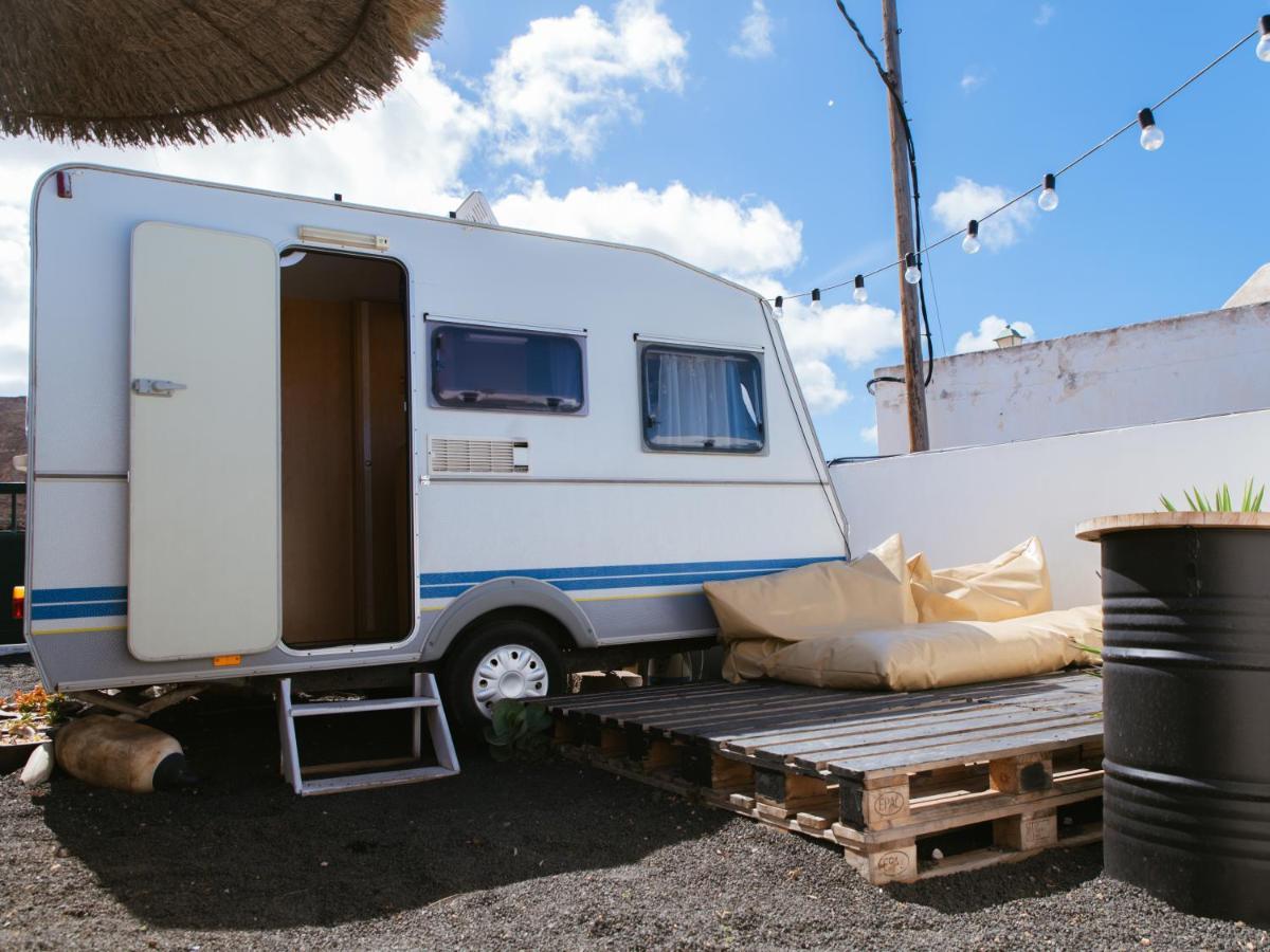 Glamping Caravan Lanzarote Tinajo Exterior foto