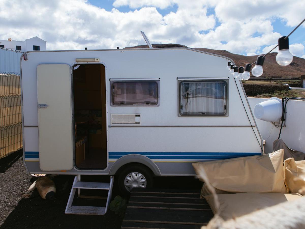 Glamping Caravan Lanzarote Tinajo Exterior foto